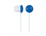 Gembird MHP-EP-001-B  -Candy- - Blue, In-ear earphones,1.2 m, 3.5 mm stereo audio plug, box packing